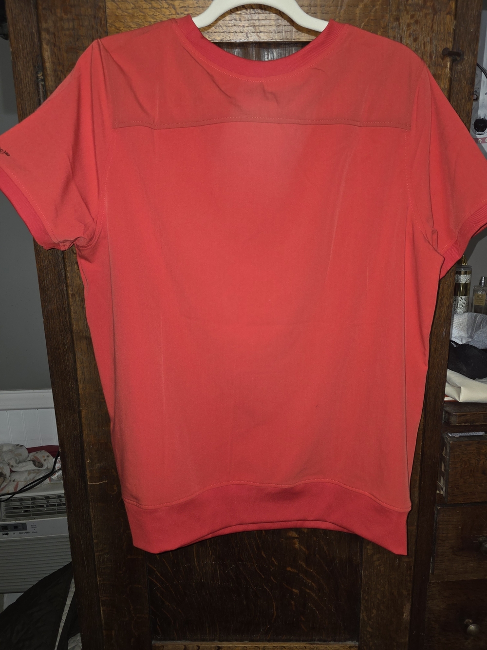 Red Short Sleeve Tee by Red - Classic Crewneck